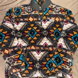 XXL Hooey Western Soft Fleece Pullover